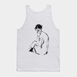 Body Hand Drawn Tank Top